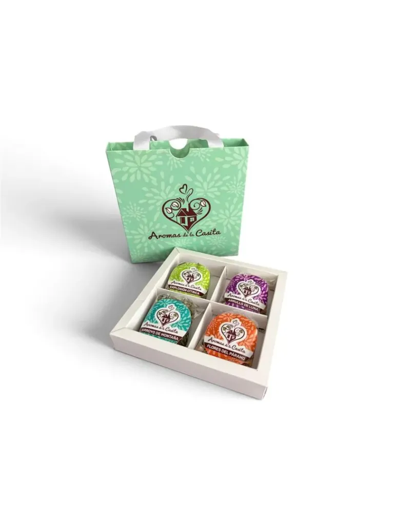 Caja de regalo Mix 4 sabores 25g